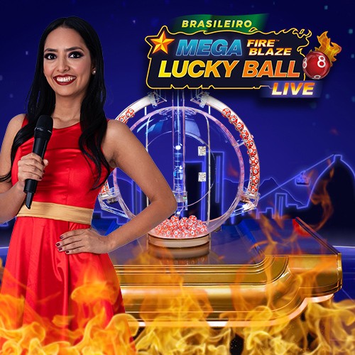 Mega Fire Blaze Lucky Ball Brasileiro